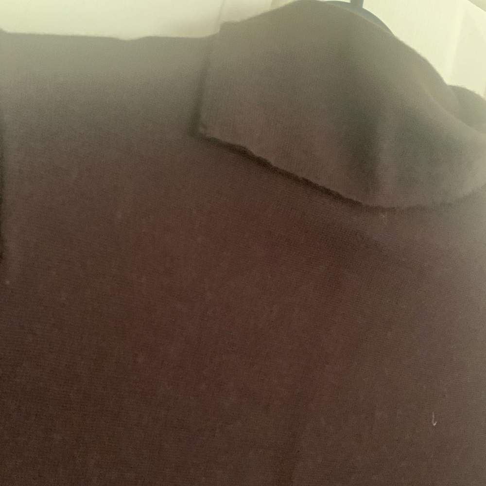 Talbots Split Neck Design Turtleneck Sweater Sz S… - image 6